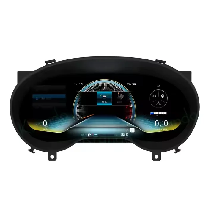

12.3inch Car LCD Dashboard Digital Cluster Oil Gauge Linux System for Benz GLA CLA A Class LHD&RHD Car Auto Meter Speedometer