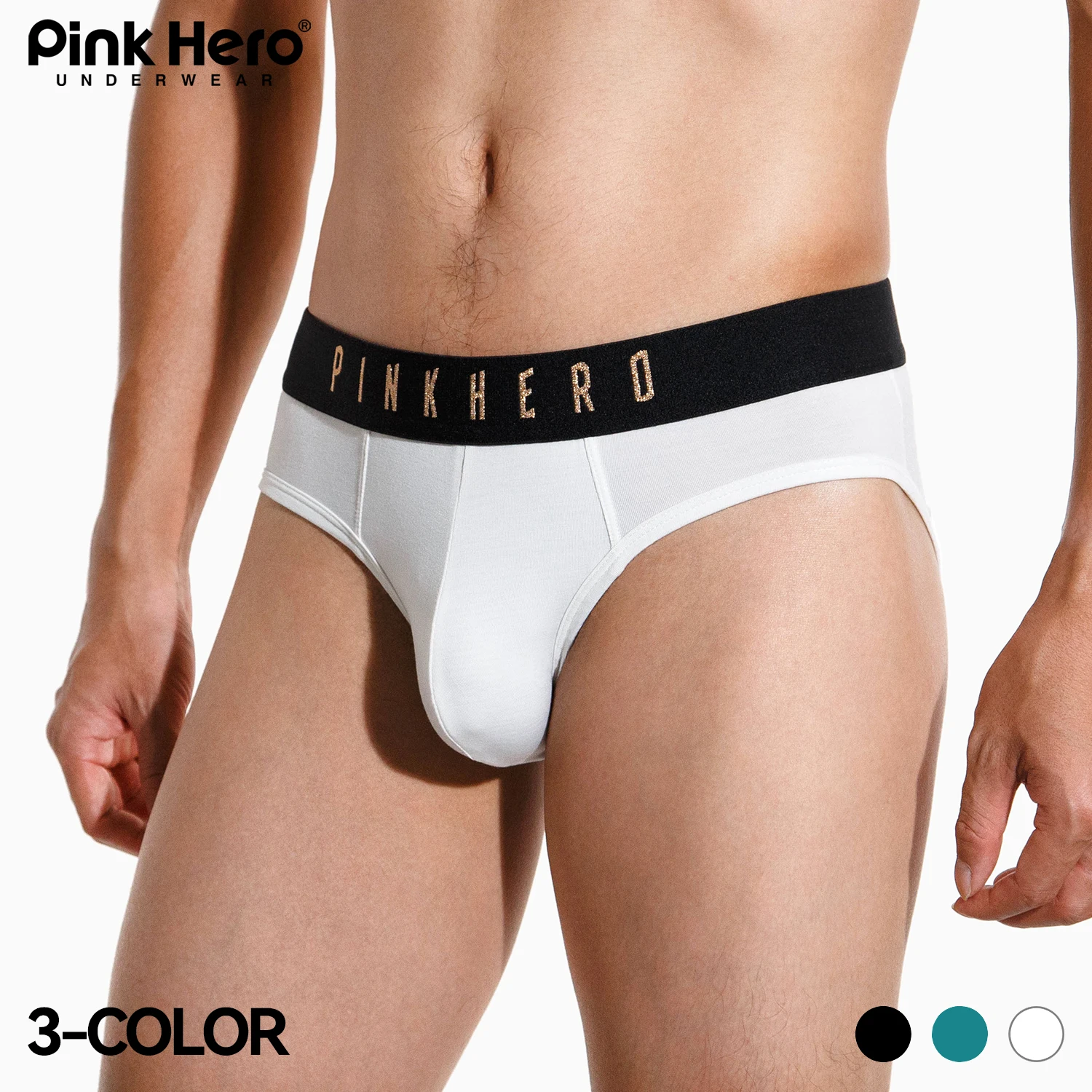 New Arrival Discount：Bamboo Fiber Briefs Men Microfiber  Comfy Soft Underwear  Men\'s Panties  Underpants Compression Stretch