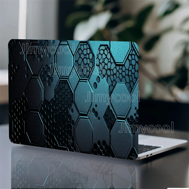 

2-компонентная наклейка для ноутбука, технологический дизайн, защитный чехол, универсальная наклейка на кожу нетбука, не может быть повторно используется