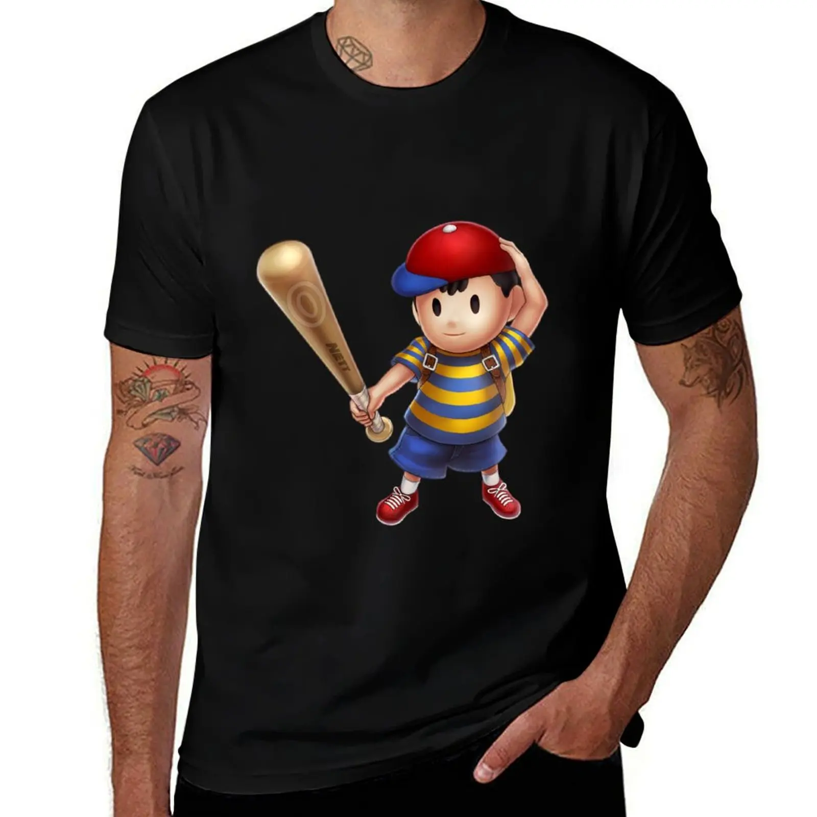 Ness T-Shirt Casual Graphic Print Tee