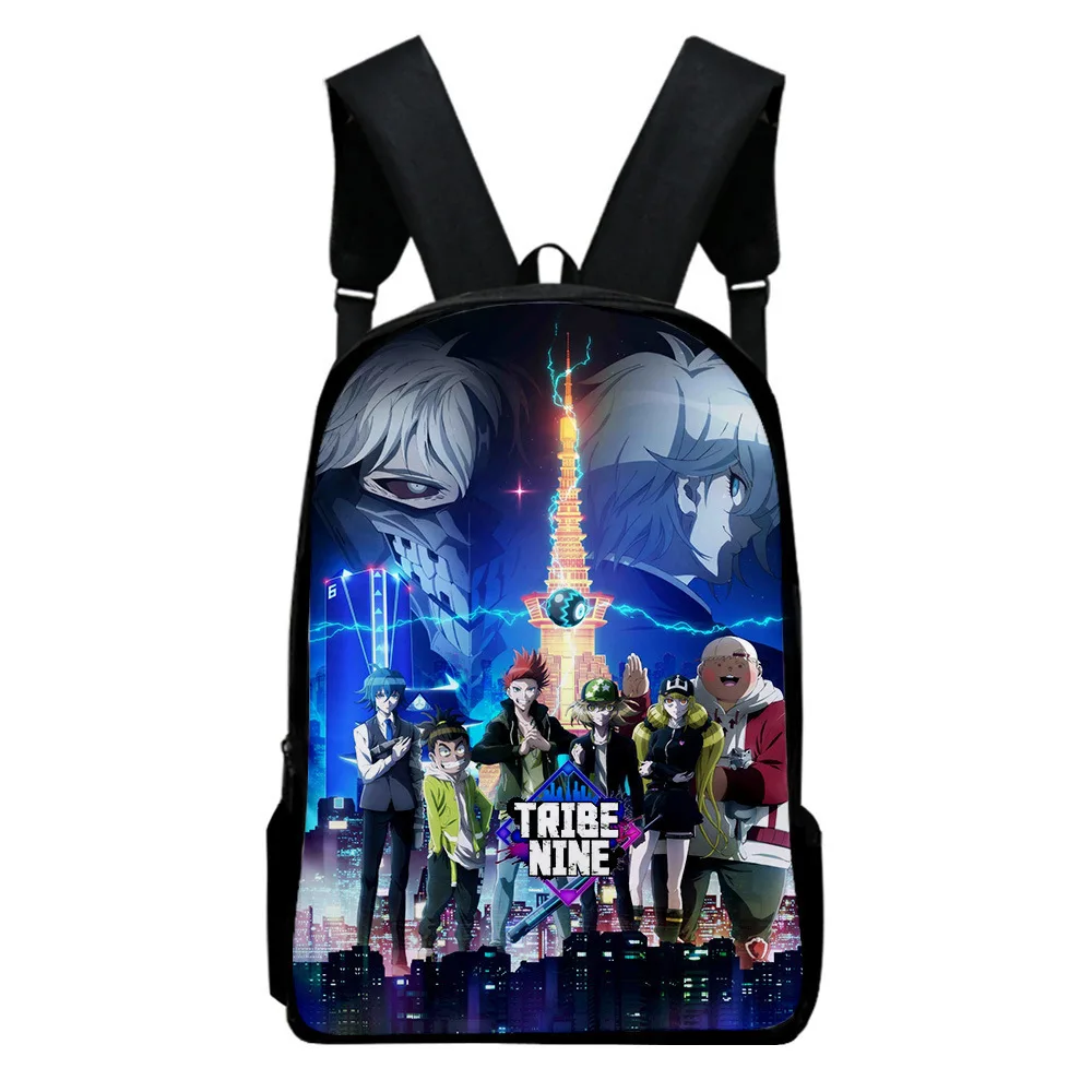

Classic Popular Harajuku tribe nine Notebook Backpacks pupil School Bags 3D Print Oxford Waterproof Boys/Girls Laptop Backpacks