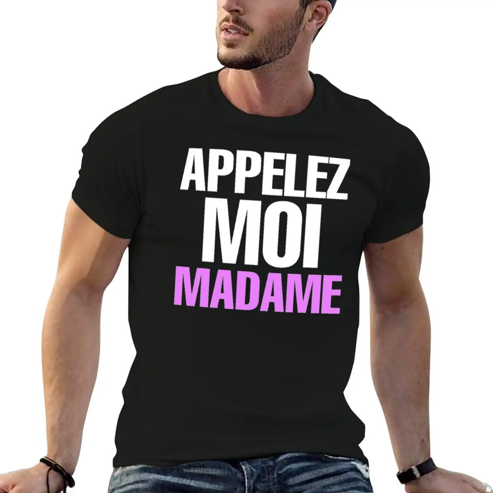 appelez moi madame T-Shirt topping oversized t shirt t shirts men