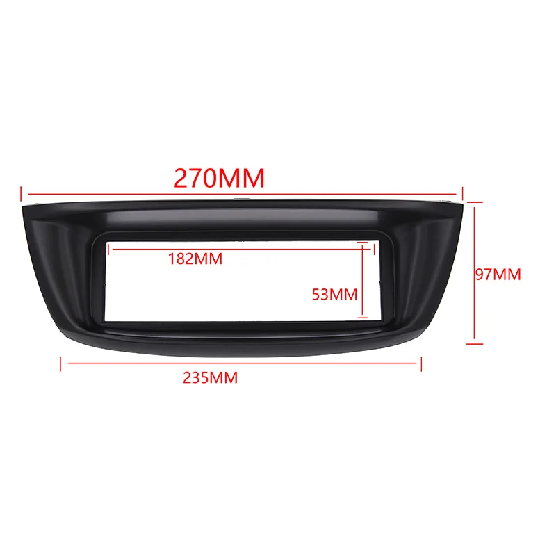 HY Stereo Dash Kit Radio CD Player Install Mount Trim Kit Frame Plate 1DIN Car Radio Fascia For FIAT PUNTO/ LINEA 2002