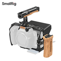 SmallRig 3299B Full Camera Cage With Wooden Side Handle for BMPCC 6K Pro / 6K G2 Professional Camera Accessories 3720B