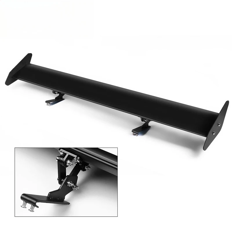 High Quality Non-Perforated Single Layer Aluminum Alloy Rear Wing Spoiler Exterior Modification Accessories Fit For Hatchback Ca