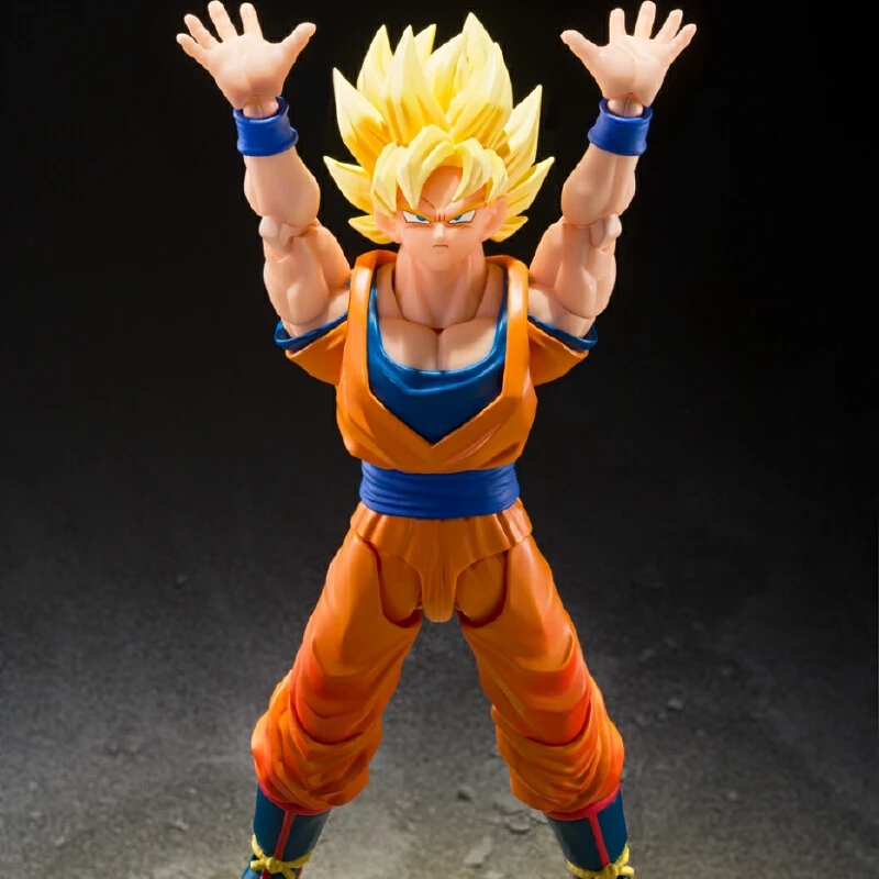 

Коллекционная подвижная фигурка Bandai S.H.Figuarts Dragon Ball Super Saiyan Son Goku (версия Agent) в наличии