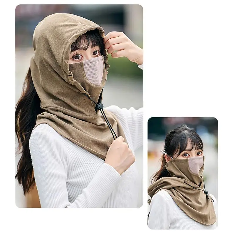 Winter Neck Warmer Gaiter Adjustable Neck Gaiters Breathable Design Face Cover Windproof Neck Warmer For Family Friends