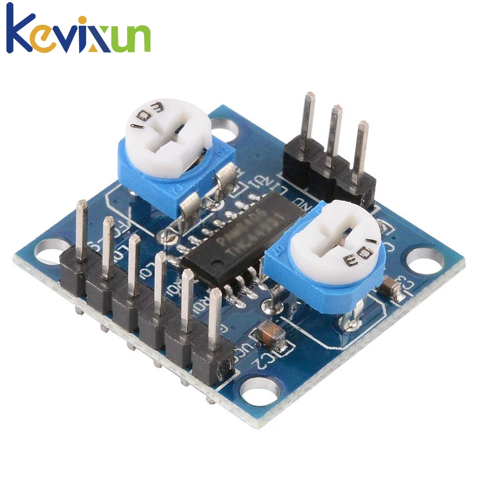 1-10pcs PAM8406 Digital Amplifier Board With Volume Potentiometer 5Wx2 Stereo