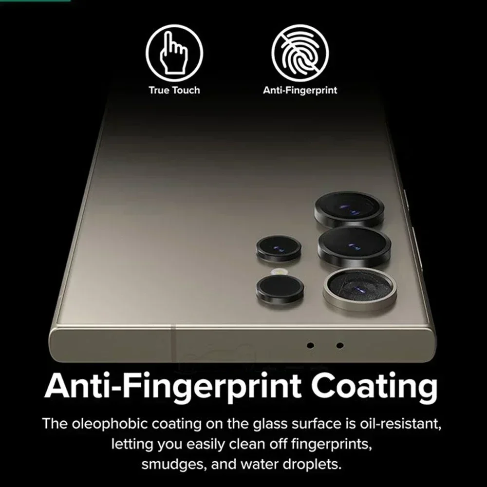 For Samsung S24 Ultra Metal Camera Protector Case Tempered Glass Lens Ring For Samsung Galaxy S24 Plus Ultra S24Ultra Lens Film