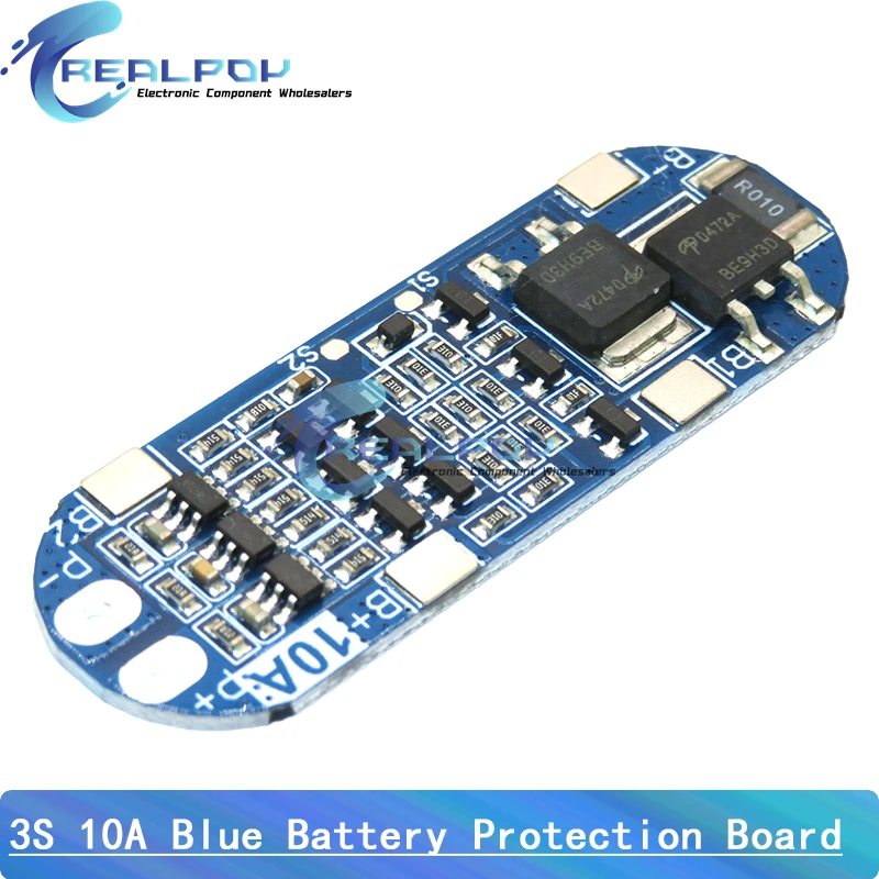 3S 6A 8A 10A 14A 20A 25A 40A 60A Li-ion Lithium Battery 18650 Charger PCB BMS Protection Board For Drill Motor Lipo Cell Module