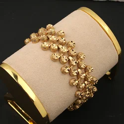 Dicai Women's Bracelets Luxury Dubai Wedding Jewelry Indian Bridal Gifts Moroccan Jewelry Cuff Bracelets Bracelet for Women
