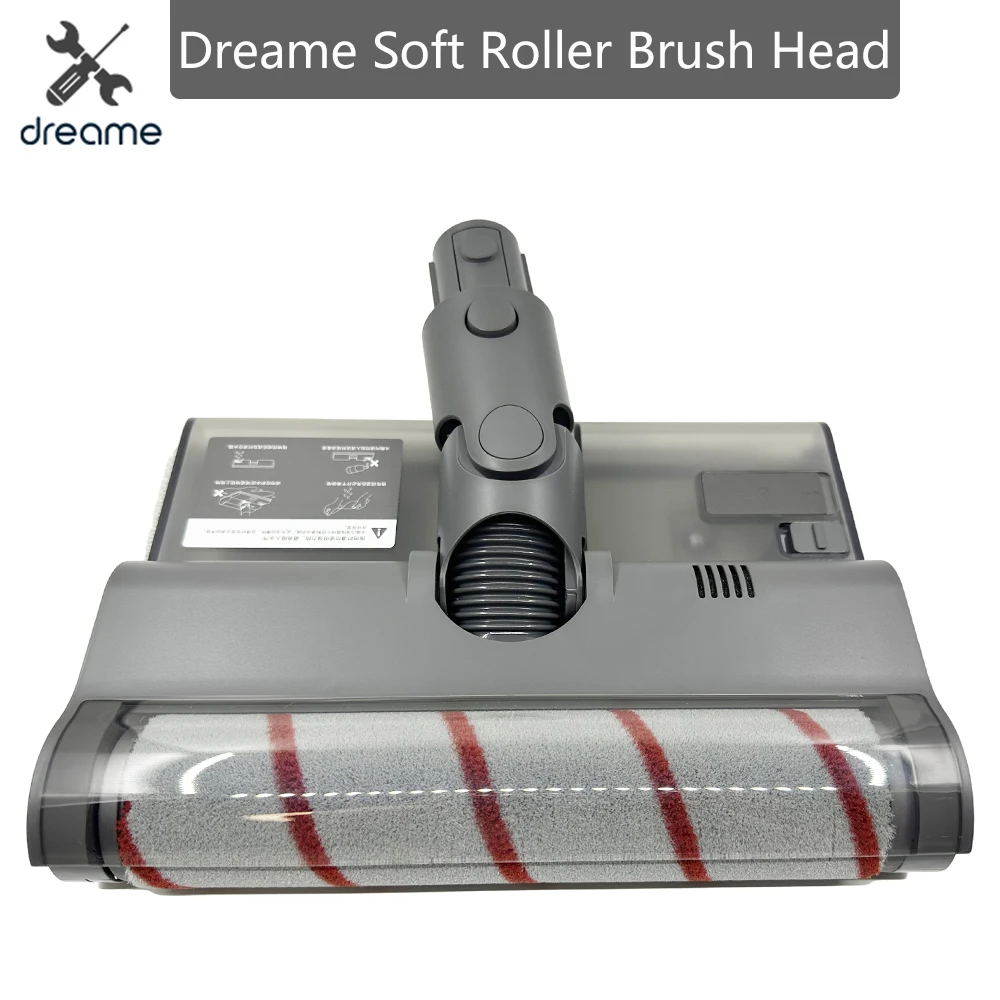 Original Dreame V11SE/V12/T20/T30 soft roller brush head with water tank spare parts for Dreame T20 vacuum cleaner accessories