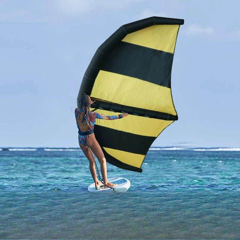 Grenzüberschreitendes Surfen Windflügel SUP Aufblasbares, nicht angetriebenes Board Kite Outdoor Gliding Land Handheld Windsurfen Hang Gliding Wing