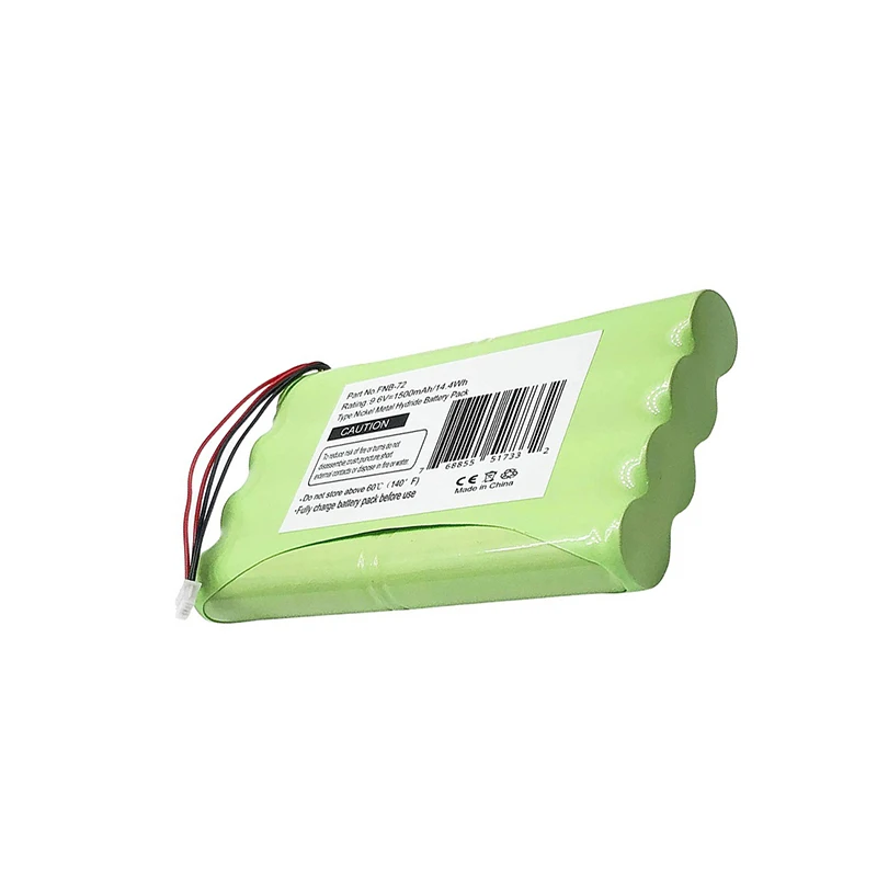 Batteria ni-mh da 9.6V compatibile con FNB-72 FNB-72x FNB-72xe FNB-72xh FNB7-72xx, FNB-85, FT-817, FT-817ND Radio bidirezionale portatile