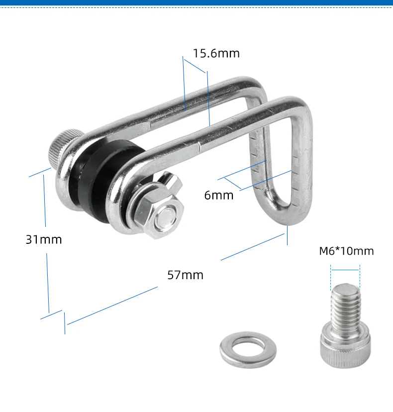 Fahrrad Scheinwerfer Halterung Ständer Gabel Halterung MTB Fahrrad Licht Halter für Gaciron/Rockbros/Enfitnix/CatEye/Trerk – Detail 2
