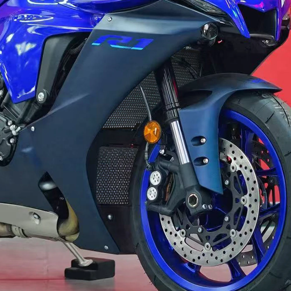 For Yamaha R1 R1M 2015-2025 Motorcycle Grille Cover Radiator Core Guard Durable Protection for Enhanced Bike Safety