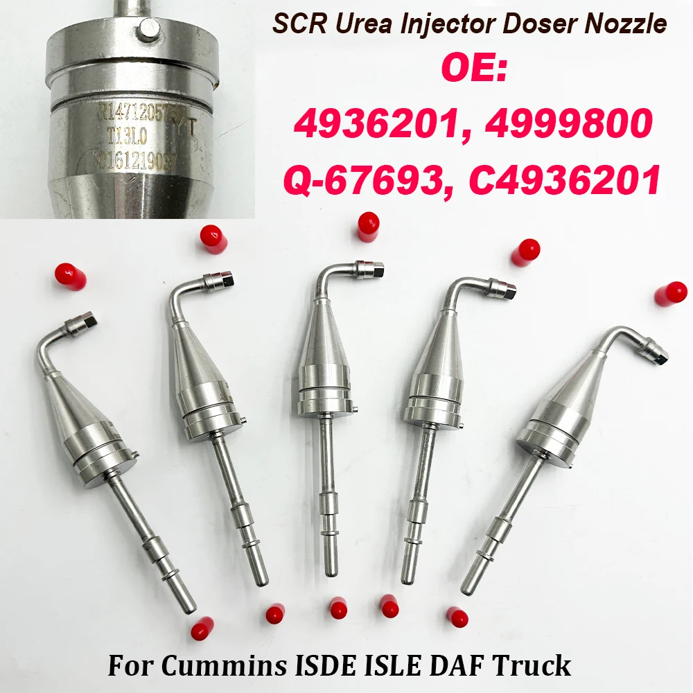 5PCS 4936201 4999800 Urea Injector Q-67693/4999800 C4936201 Urea Pump Spray Nozzle for Cummins ISDE ISLE DAF Truck High Quality