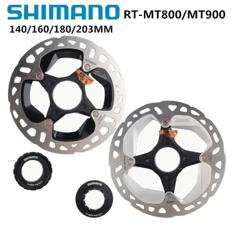 SHIMANO DEORE XT MT800 XTR MT900 Ротор дискового тормоза с CENTER LOCK RT-MT800 RT-MT900 Технология MTB Горный велосипед 160 мм 180 мм 320 мм
