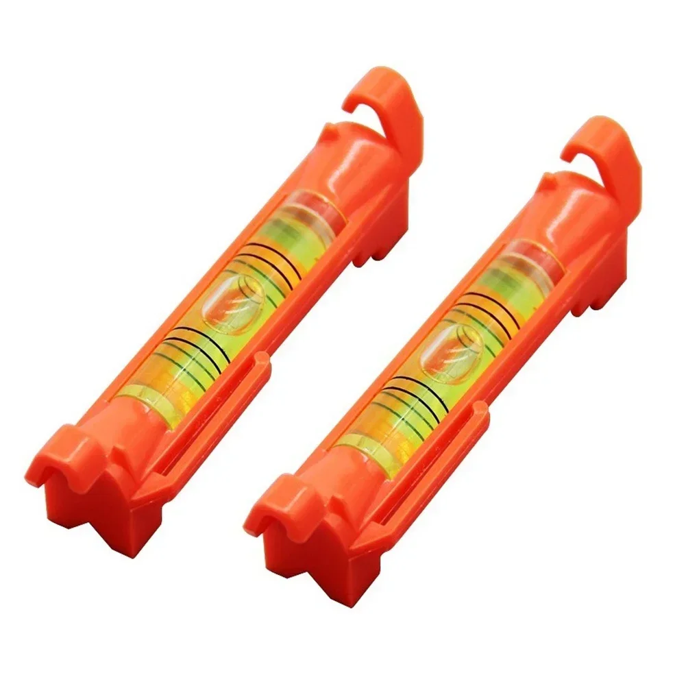 Accurate Hanging Line Level 2pcs Pen Horizontal Bubble Measuring Level Gadget Level for Construction and Woodwork