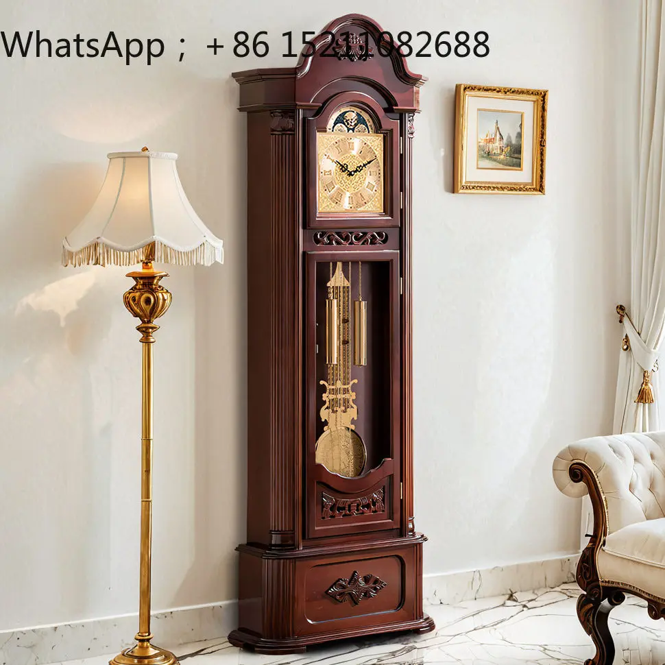 LLY Helmler movement retro floor clock living room pendulum clock surface ornament table clock 2016