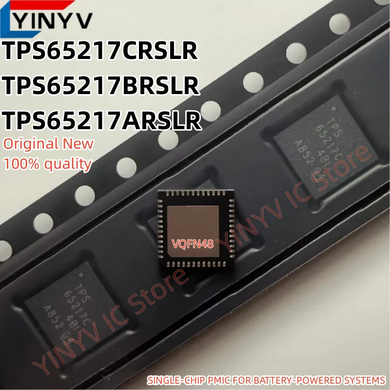

5 шт. TPS65217CRSLR TPS65217C TPS65217BRSLR TPS65217B TPS65217ARSLR TPS65217A VQFN48 чип для управления аккумулятором новый 100% качество