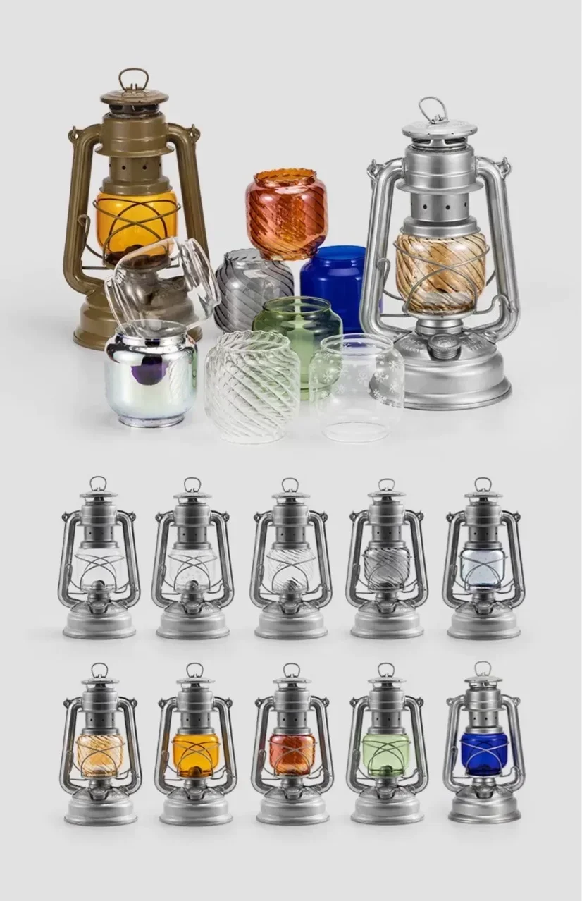 Lampshade Glass Cover Suitable for Feuerhand 276 Dietz 76 Dietz 78