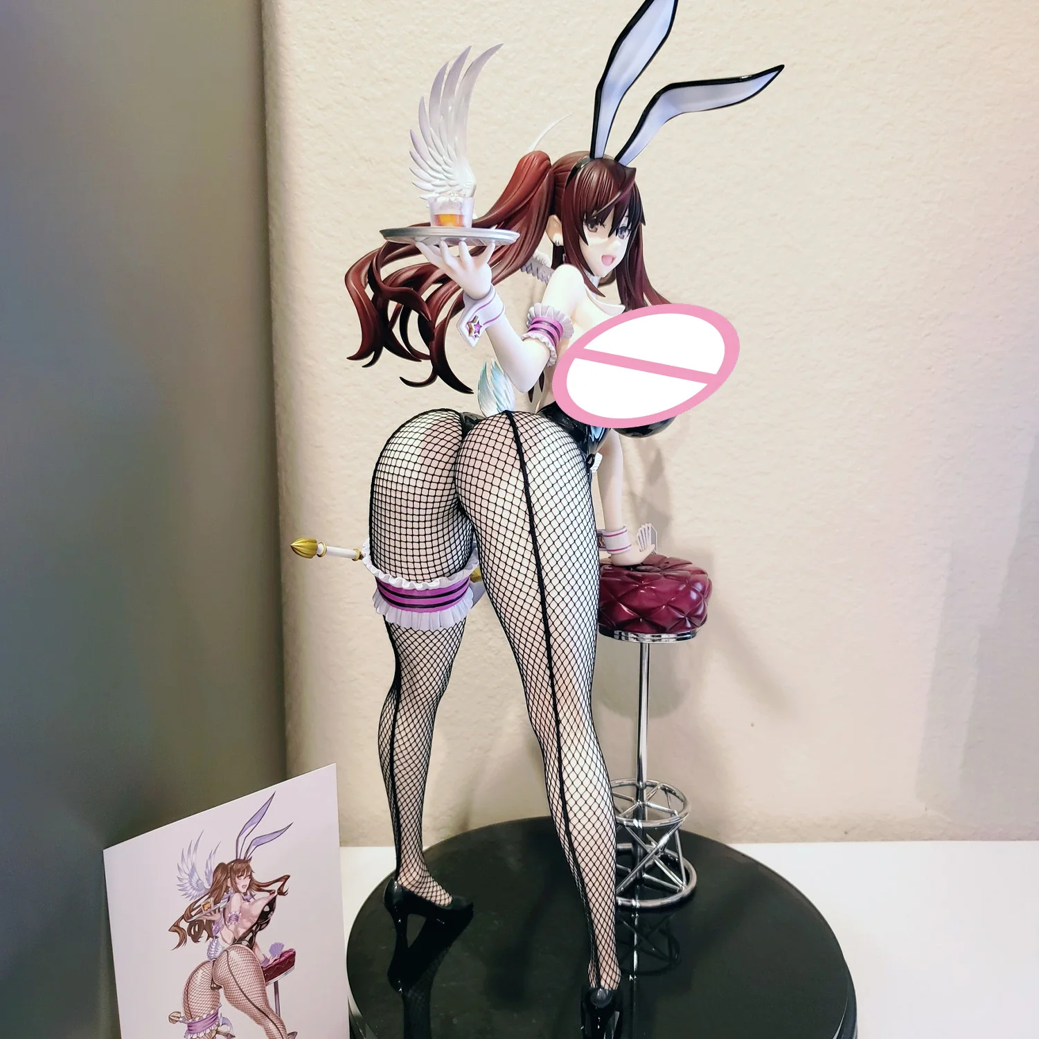 

44CM Zettai JunpakuMahou Shoujo Kuramoto Erika Bunny Girl Model PVC Anime Action Figure Adult Toy Hentai Collection Doll Gift