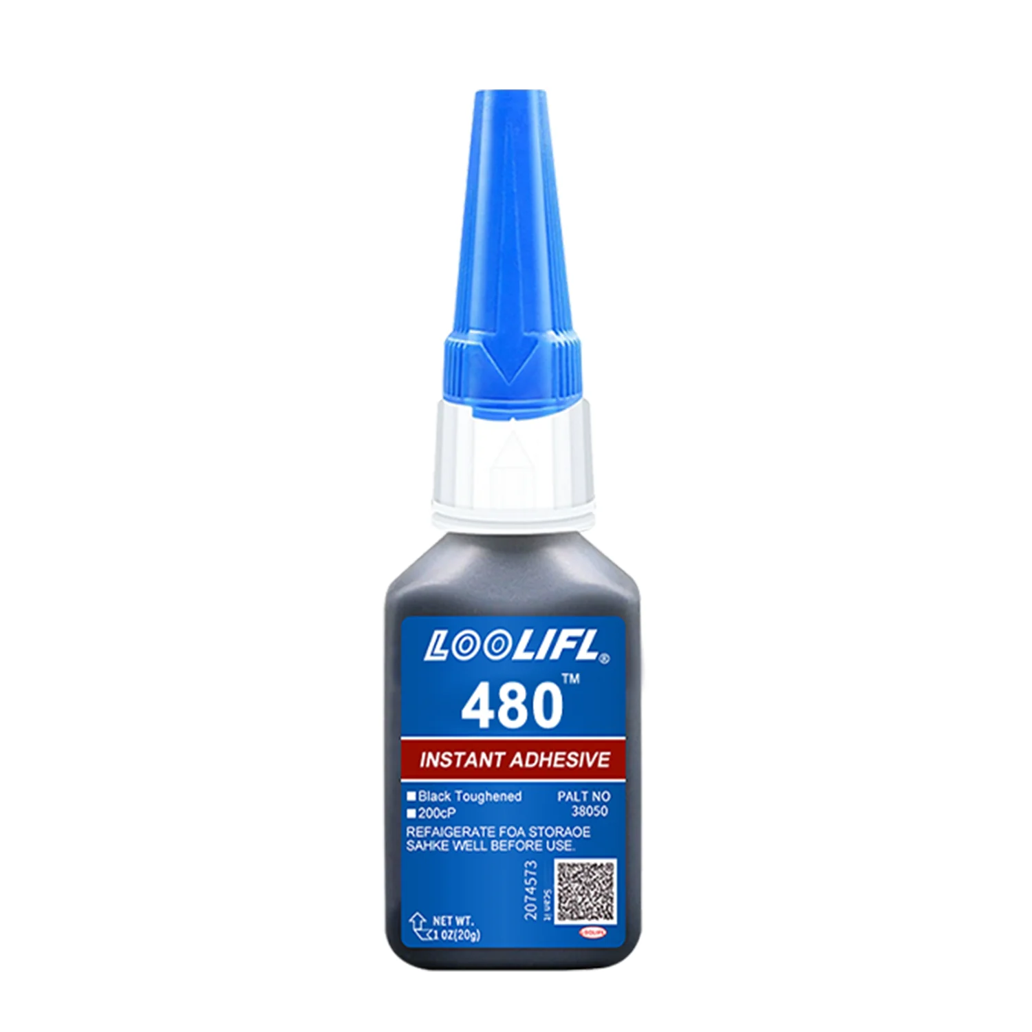 LOOLIFL480 20g Cyanoacrylaatlijm Hoge temperatuurbestendigheid Slagvast Bond Plastic Metaal Rubber Voor Auto Body Bumper Reparatie