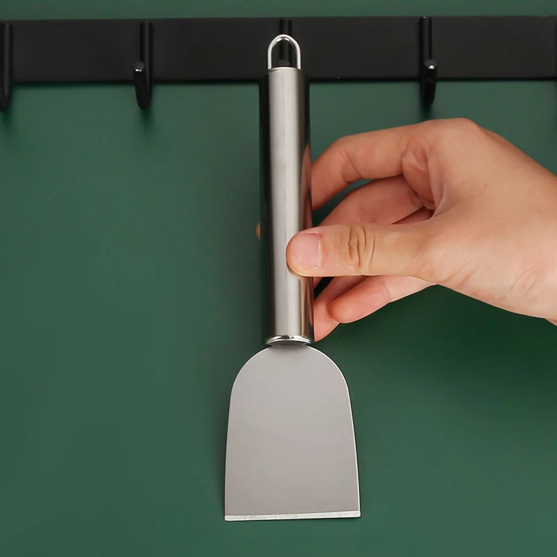 New Versatile Cleaning Scraper Durable Metal Stainless Steel Glue Remover Snow Shovel for Kitchen, Bathroom and Home Use