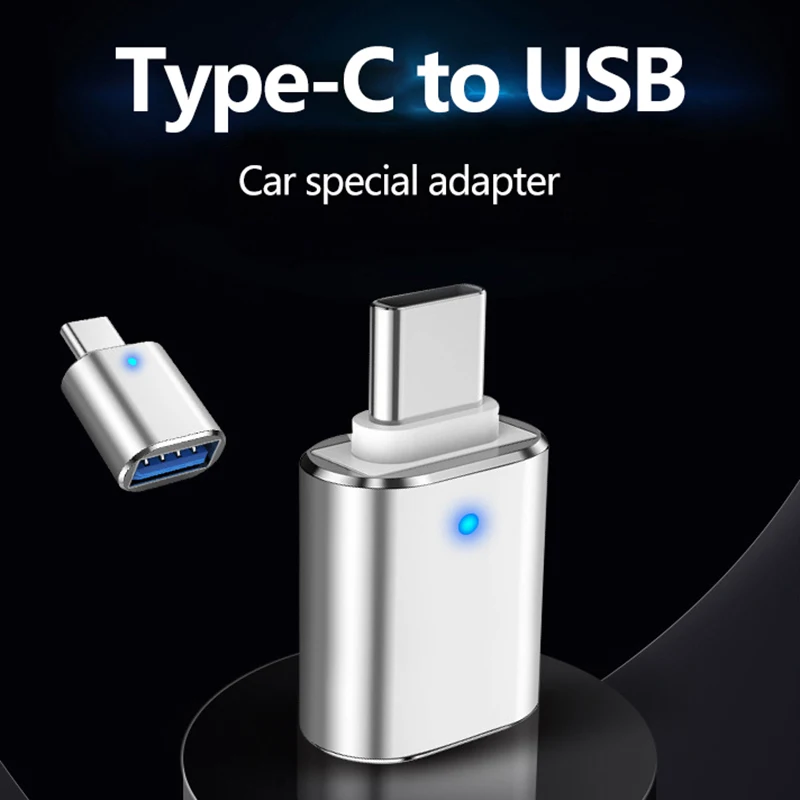 Conector Adaptador OTG para Macbook Pro, USB C para USB3.0, Conversor OTG, Xiaomi, Huawei Flash Drive Reader