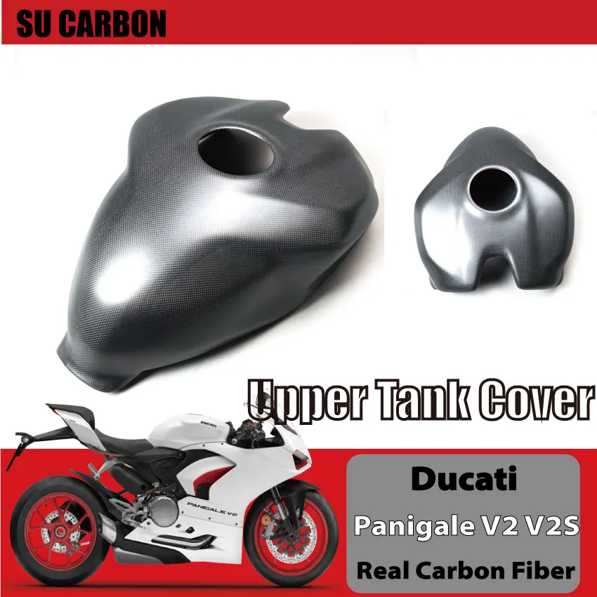 

100% Real Carbon Fiber For Ducati Panigale V2 /V2S /959 /1199 Motorcycle Accessories Upper Tank Cover Fairing