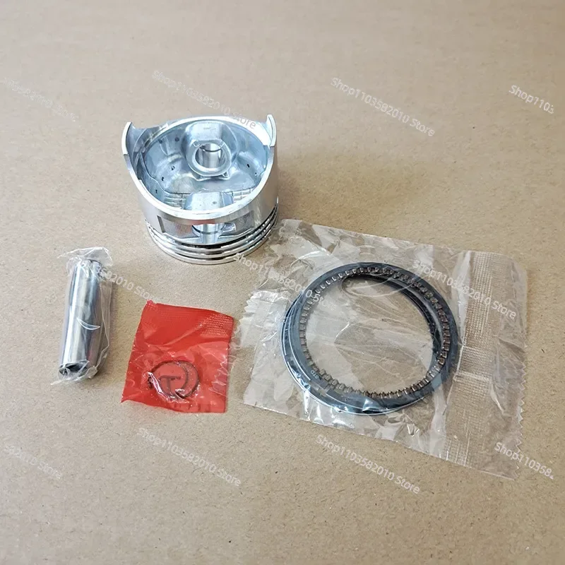 PISTON KIT 60MM FOR  118CC 4T 4HP OHV VERTICAL SHAFT HR194 214 215 MOWER CYLINDER RING SET PIN CLIPS ASSEMBLY