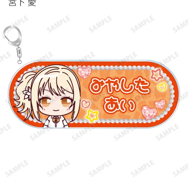 Hot Cell Phone Pendant Cartoon Love Live！ Figure Decoration Bag Car Key Ring Charm Lovely Products Gift Anime Acrylic Keychain
