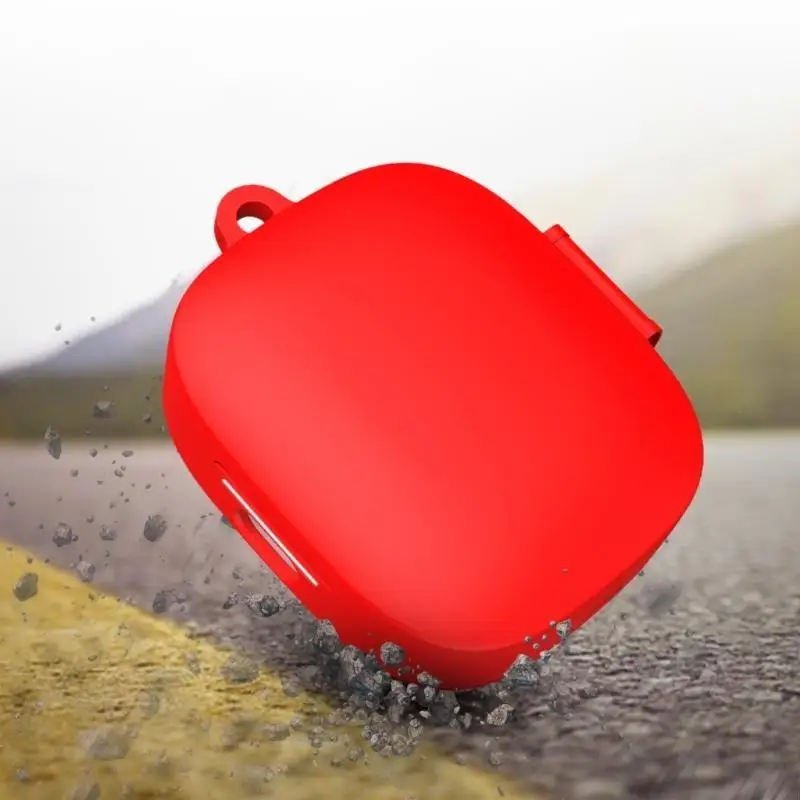 Thin Earbud Protective Case for Buds 7S With Hook Sweat Resistant Cover Seamlessly Button Control Washable Design