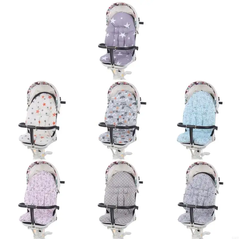 

Q1FE Universal Car Stroller Covers Soft Thick Pram Cushion Car Pad Cover for Baby Kid Children Stroller Accessories
