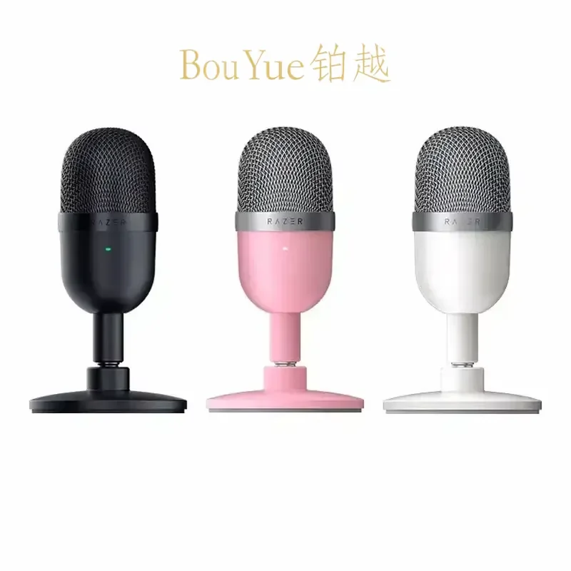 USB Gaming Microphone for PC Streaming Podcasting Studio Condenser Mic with Mute Button Noise Cancelling for Live Broadcast