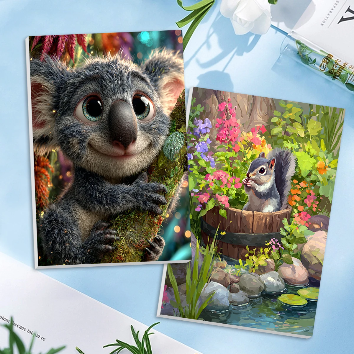 

SDOYUNO Painting By Numbers For Beginner Animals Canvas Adult Coloring Drawing 20X30cm diy Frame Crafts Easy oil Home Decoration