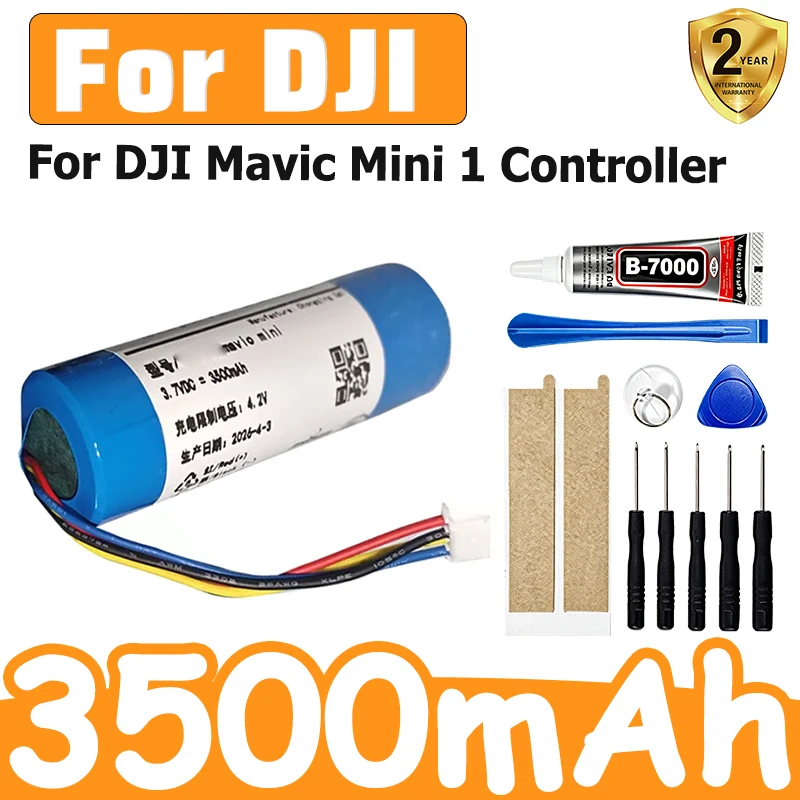 New Battery for DJI Mavic Mini 1 Controller 3500mAh