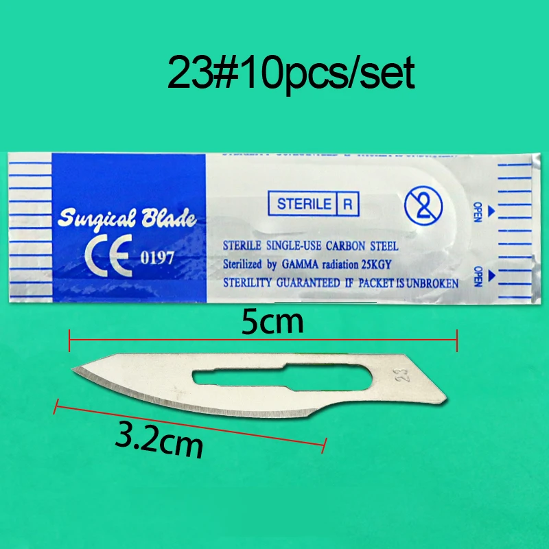 100Pcs/box Dental Surgical Scalpel Sterilized Blades Scalpel Blades For Dental medical Dental medical Surgical Scalpel Blades