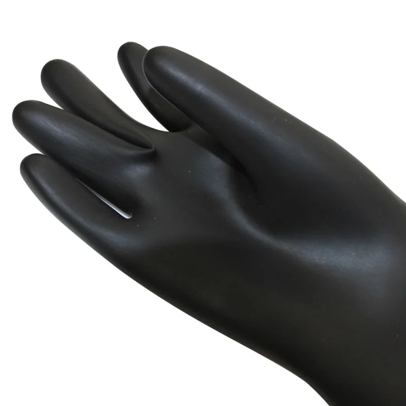 Acid and Alkali Resistant  Scrubber Durable Clean Tools Waterproof For Washing  Repeatable Long Rubber Latex Gloves