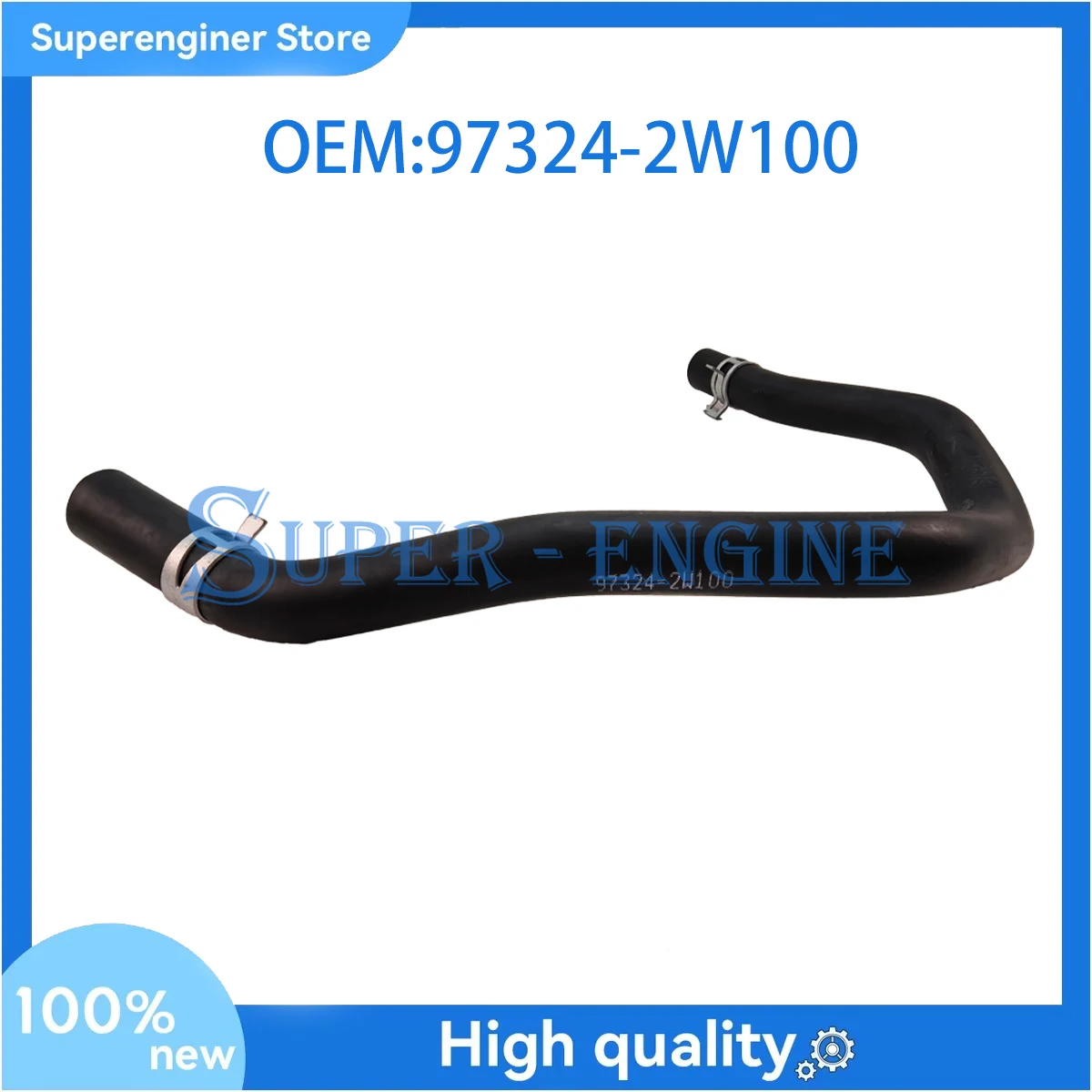 

97324-2W100 Transmission Cooling Hose For Hyundai Santa Fe Sport Kia Sorento Base Premium Sport Utility 2.4L 973242W100