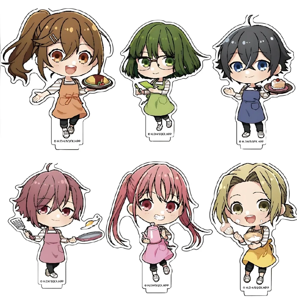 Hot Anime Horimiya Hori-san to Miyamura-kun Miyamura Izumi Acrylic Keychain Q Edition Stand Figure Model Plate Desktop Decor10cm