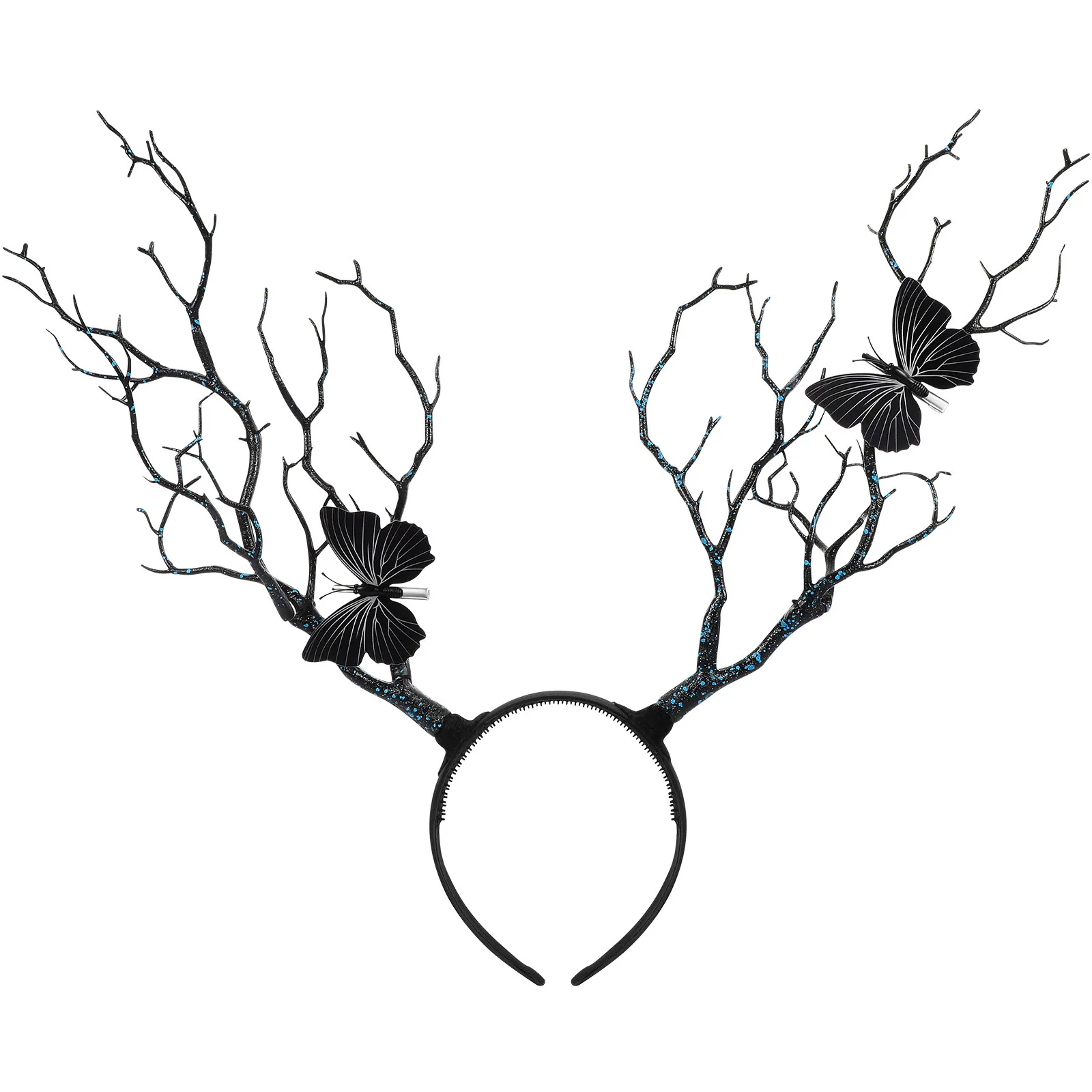 

Antler Branch Shaped Hairband Halloween Hair Accessory Party Headwear Halloween Hair Decor Large Branch Headband