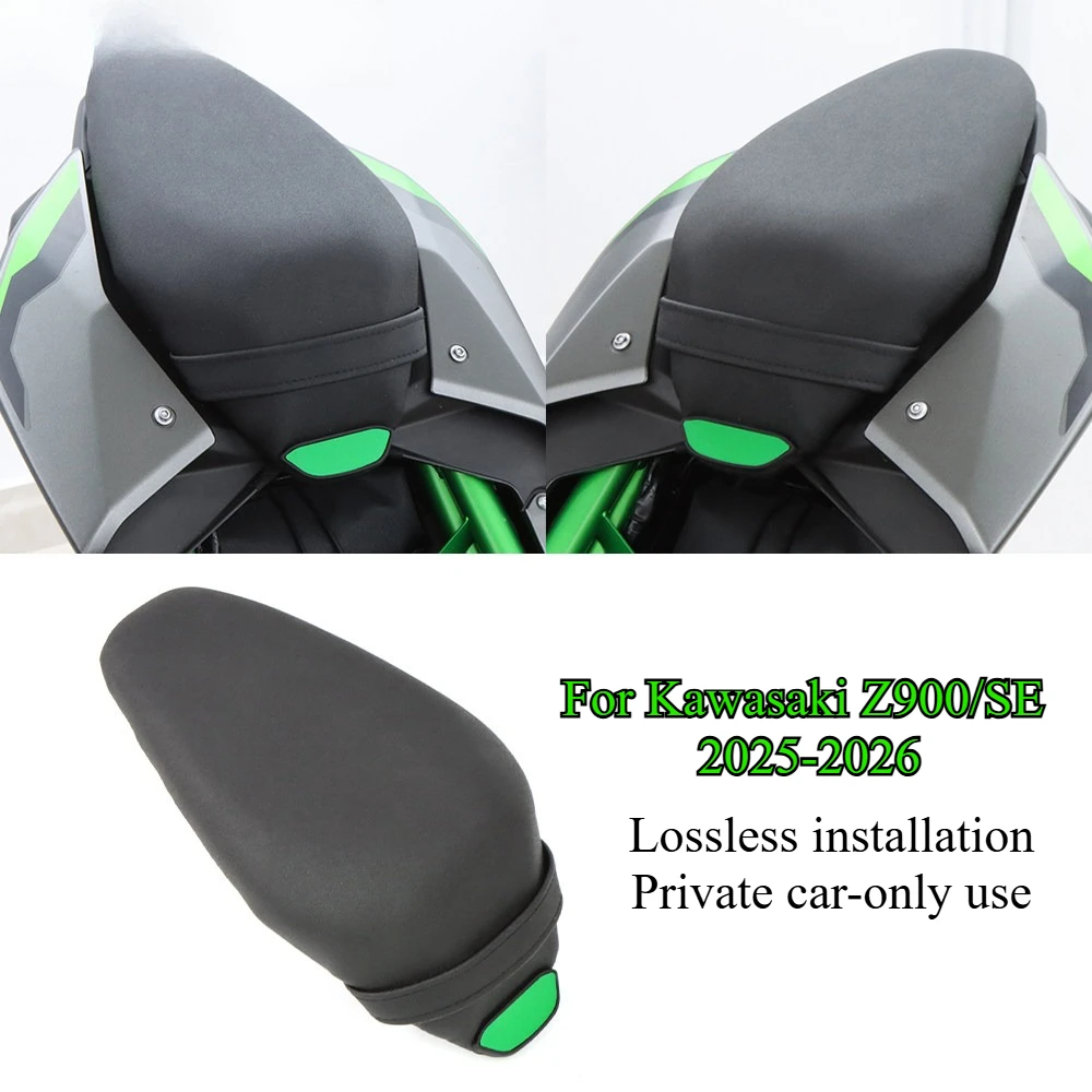 

For Kawasaki Z900 SE 25-26 Motorcycle Rear Pillion Seat Cushion Pressure Relief Comfortable Passenger Pad Replacement