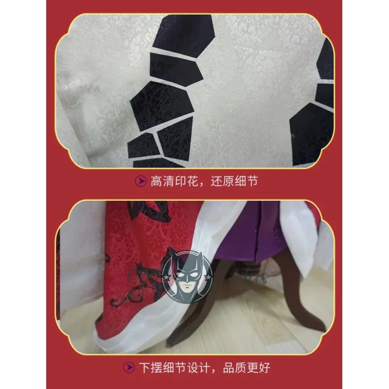 Disfraz de Anime Demon Slayer Kimetsu No Yaiba, disfraz de Daki, uniformes tipo kimono exquisitos, ropa de fiesta de Halloween para mujer