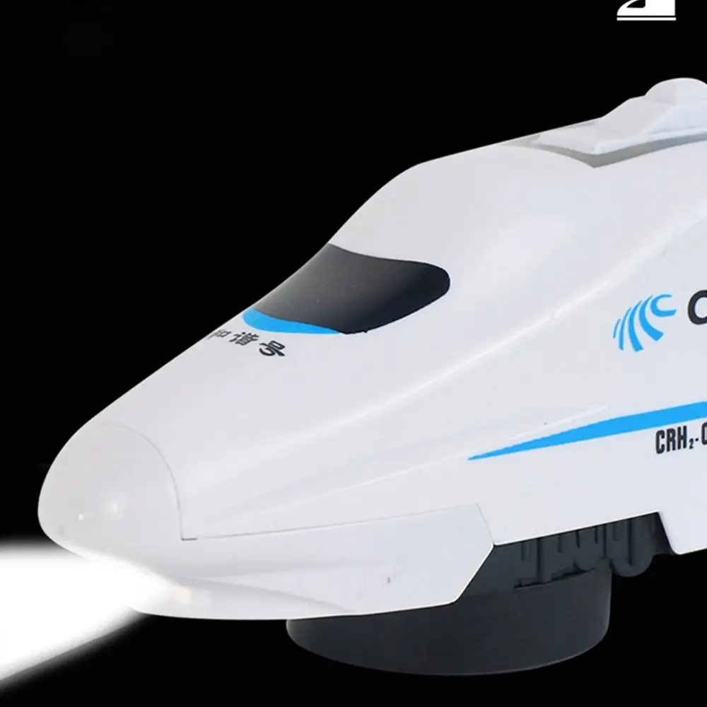 Plastic Cement Simulation Harmony Rail-car Electronic Components With Sound Light High-speed Railway Train EMU Model