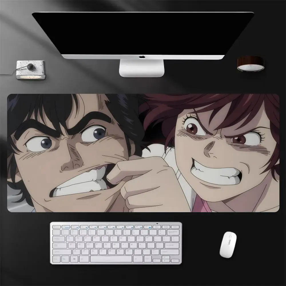 

Коврик для мыши City Hunter, большой игровой коврик для мыши с защитой по краям, утолщенный коврик для компьютерной клавиатуры и стола