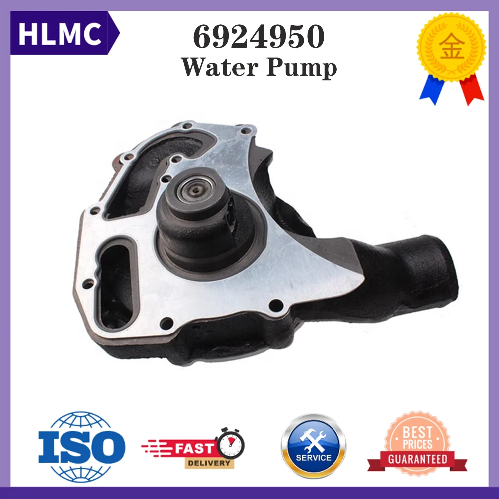 

Water Pump 6924950 7012333 6912024 for Telescopic Handler T2556 T2566 Diesel Engine 1104C Bobcat T2556 T2566 T3571 T3571L V518