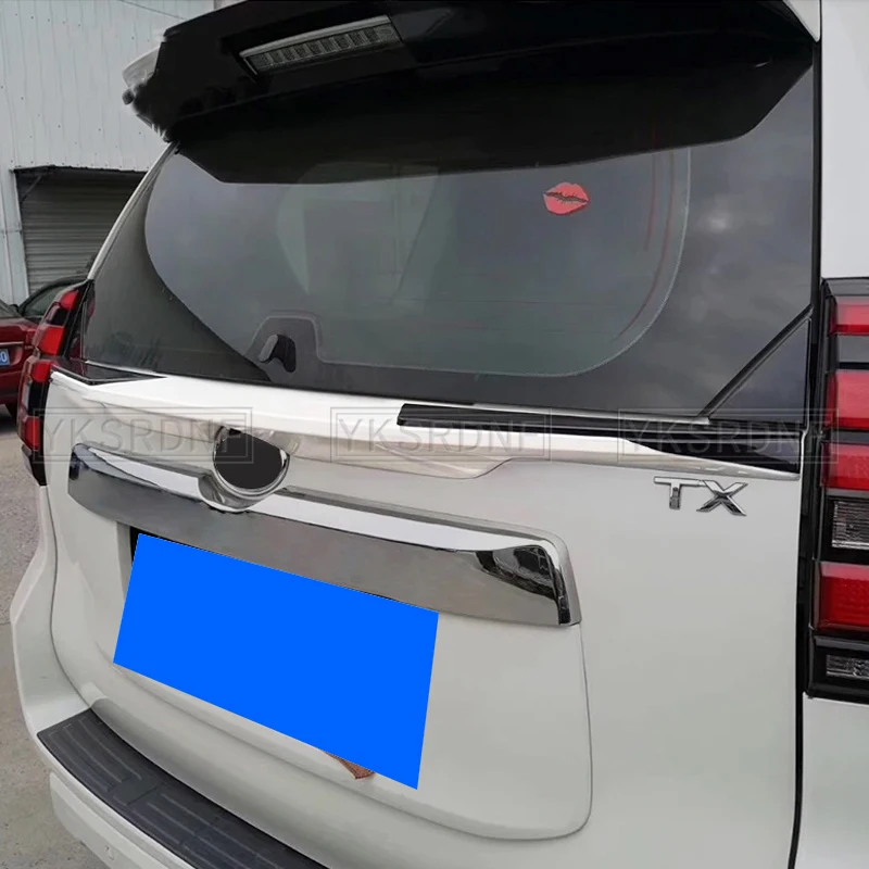 Rear Door Tail Car Spoilers For 2010-2021 Toyota Land Cruiser Prado 150 Lc150 Molding Styling Exterior Decoration Accessories