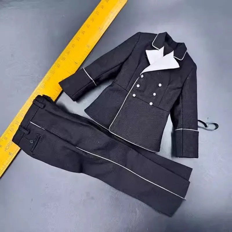 

Комплект одежды для фигурок 1942 DID 3R GM657 в масштабе 1/6: черная униформа (пальто и брюки) для кукол 12 дюймов, в наличии